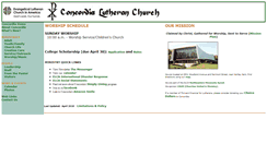 Desktop Screenshot of concordiaduluth.org